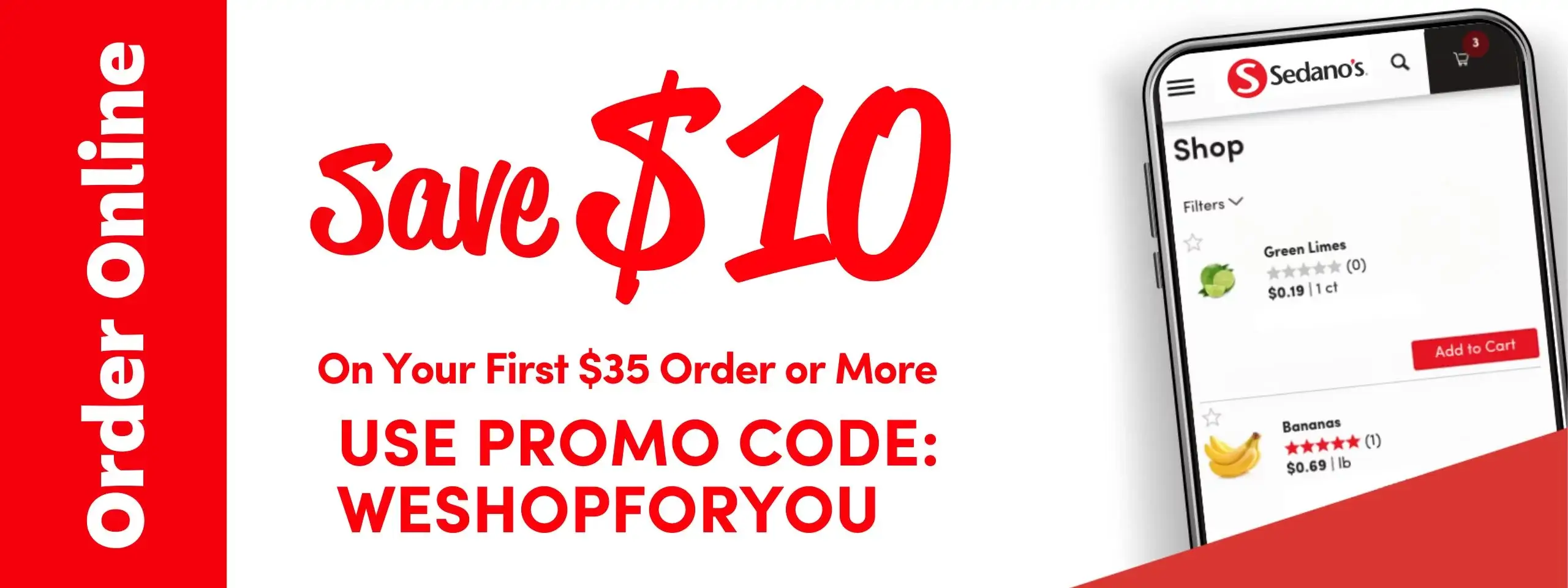 Sedanos.com | We Shop For You | Sweepsteaks