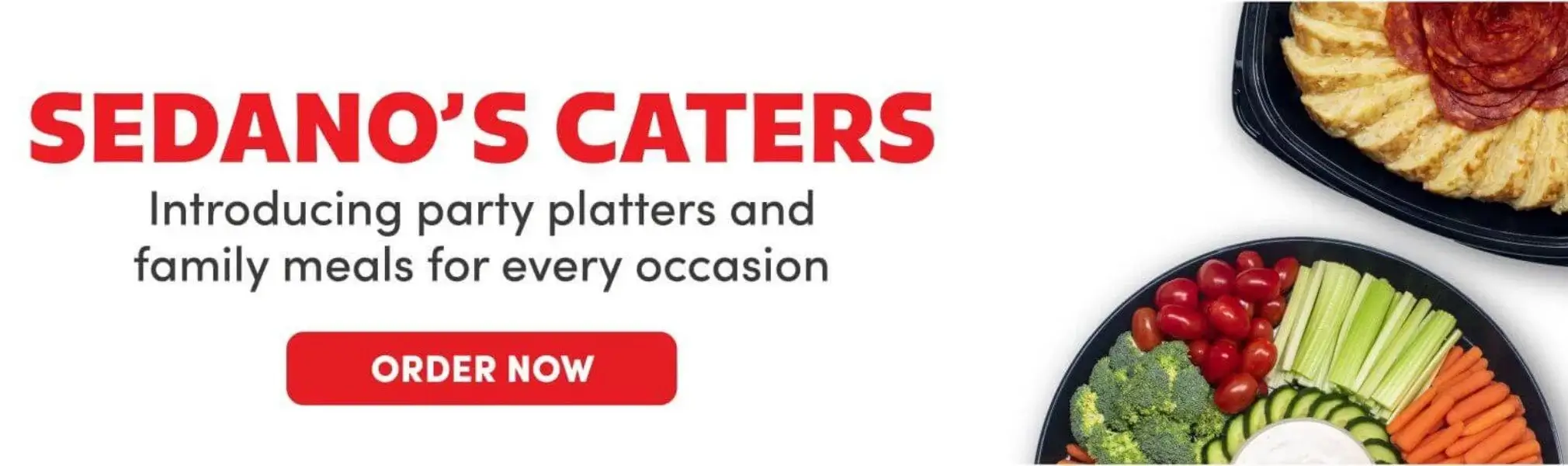 Let Sedano's cater your event. | Order online Now! | Get free delivery at $55